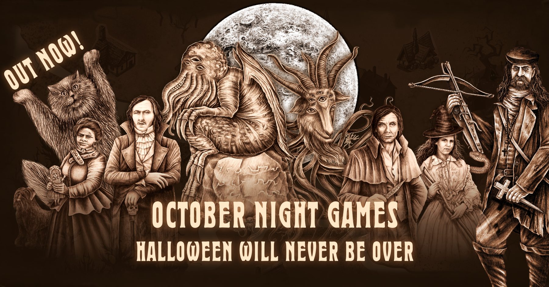 October Night Games — Halloween will never be over. Out now!